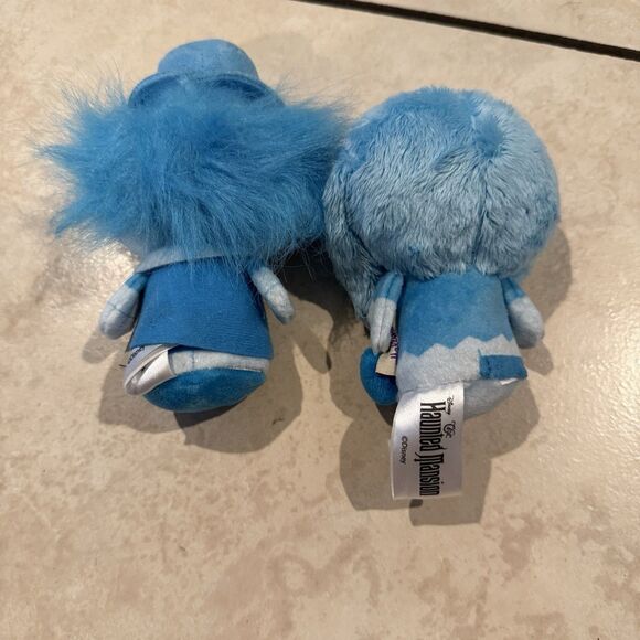 Hallmark Haunted Mansion Glow in Dark Bittys 5" 2 Ghost Plush - Picture 2 of 3